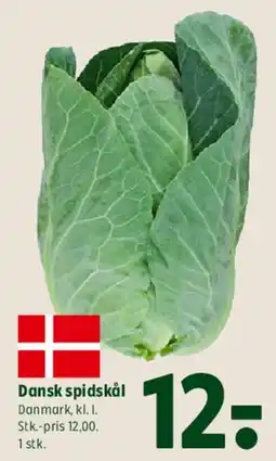 Coop 365 Dansk spidskål tilbud