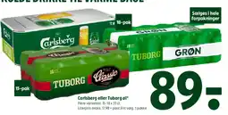 Coop 365 Carlsberg eller Tuborg tilbud