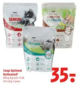 Coop 365 Coop Optimal kattemad tilbud