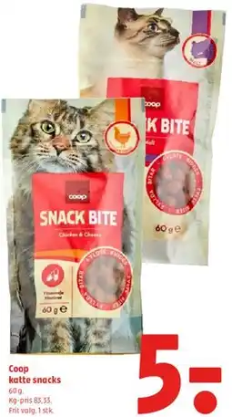 Coop 365 Coop katte snacks (Snack Bite) tilbud