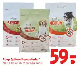 Coop 365 Coop Optimal hundefoder tilbud