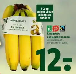 Coop 365 Änglamark økologiske bananer tilbud