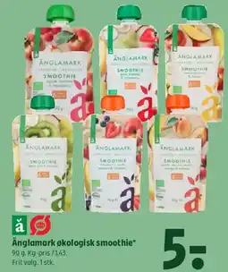 Coop 365 Änglamark økologisk smoothie tilbud