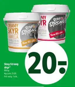 Coop 365 Stay Strong skyr* tilbud