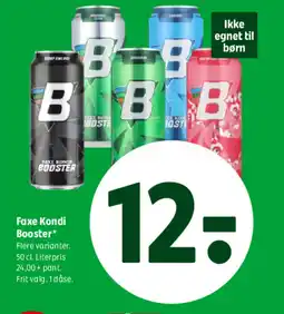 Coop 365 Faxe Kondi Booster* tilbud