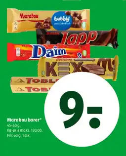 Coop 365 Marabou barer* tilbud