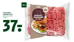 Coop 365 Coop hakket oksekød 14-18% tilbud