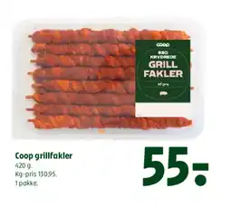 Coop 365 Coop grillfakler tilbud