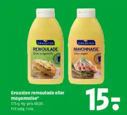 Coop 365 Graasten remoulade eller mayonnaise* tilbud
