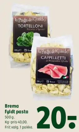 Coop 365 Brema fyldt pasta tilbud