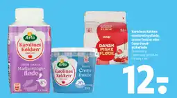 Coop 365 Karolines Køkken madlavningsfløde, creme fraiche eller Coop dansk piskefløde tilbud