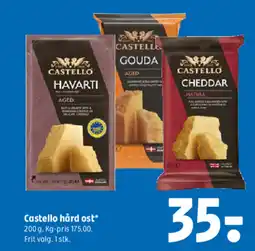 Coop 365 Castello hård ost* tilbud