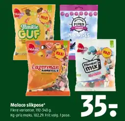 Coop 365 Malaco slikpose* tilbud
