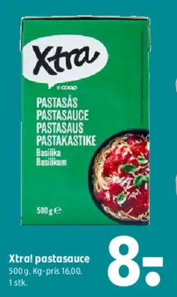 Coop 365 Xtra! pastasauce tilbud