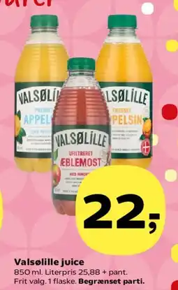 SuperBrugsen Valsølille juice tilbud