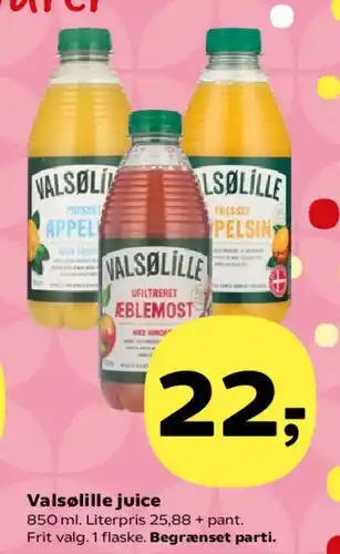 Valsølille juice