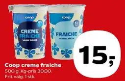 SuperBrugsen Coop creme fraiche tilbud
