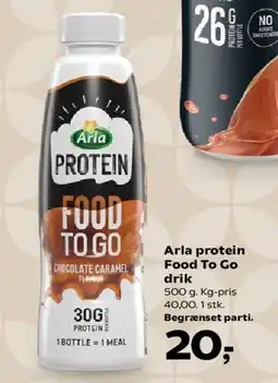 SuperBrugsen Arla Protein Food To Go tilbud