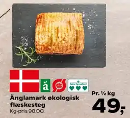 SuperBrugsen Änglamark økologisk flæskesteg tilbud