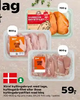 SuperBrugsen Xtra! kyllingebryst / kyllingefilet tilbud