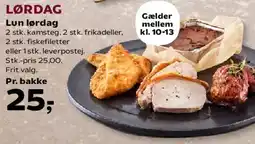 SuperBrugsen Lørdag - Pr. bakke 25,- tilbud
