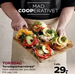 SuperBrugsen Torsdagsmørbrød tilbud