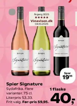 SuperBrugsen Spier Signature tilbud