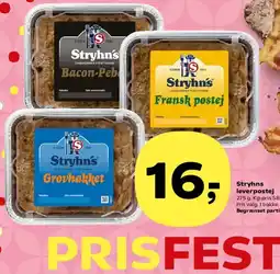 SuperBrugsen Stryhns leverpostej tilbud