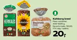 Kvickly Kohberg brød tilbud