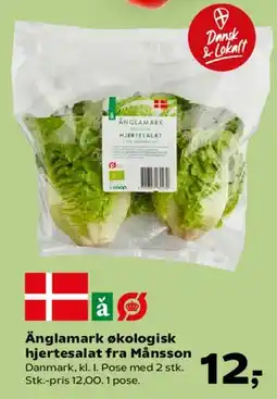 Kvickly Änglamark økologisk hjertesalat tilbud