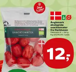 Kvickly Änglamark / Markhaven økologiske snacktomater tilbud