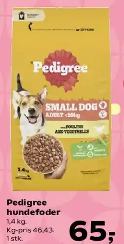 Kvickly Pedigree hundefoder tilbud