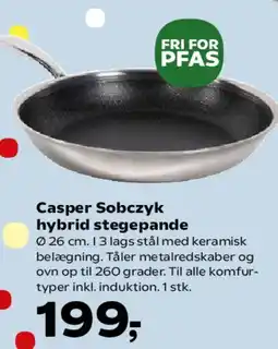 Kvickly Casper Sobczyk hybrid stegepande tilbud