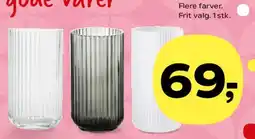 Kvickly Lyngby vase tilbud