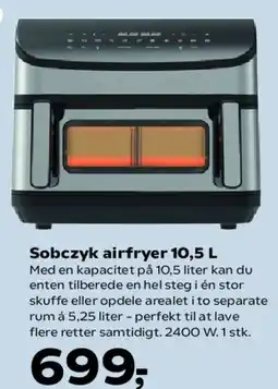Kvickly Sobczyk airfryer 10,5 L tilbud