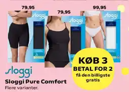Kvickly Sloggi Pure Comfort tilbud