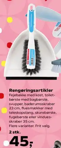 Kvickly Rengøringsartikler tilbud
