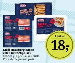 Dagli'Brugsen Steff Houlberg bacon eller brunchpølser tilbud