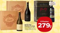 Kvickly Ezimit eller Ricarico Prestige (6 flasker) tilbud