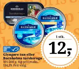 Dagli'Brugsen Glyngøre tun eller Bornholms torskerogn tilbud