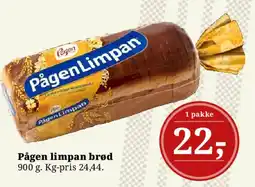 Dagli'Brugsen Pågen limpan brød tilbud
