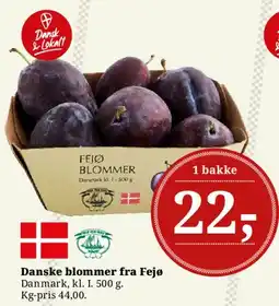 Dagli'Brugsen Danske blommer fra Fejø tilbud