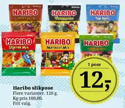 Dagli'Brugsen Haribo slikpose tilbud