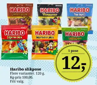 Dagli'Brugsen Haribo slikpose tilbud