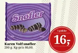 Dagli'Brugsen Karen Volf snøfler tilbud