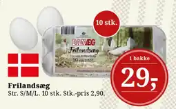 Dagli'Brugsen Frilandsæg tilbud