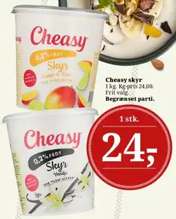 Dagli'Brugsen Cheasy skyr tilbud