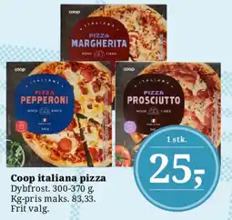 Dagli'Brugsen Coop italiana pizza tilbud