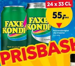 BorderShop Faxe Kondi (24 x 33 cl) tilbud