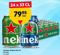 BorderShop Heineken 24 x 33 CL tilbud